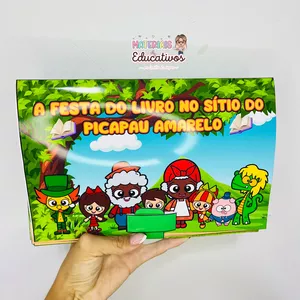Imagem de capa para o Ebook LIVRO 3D-DIA DO LIVRO