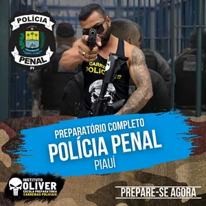 Imagem de capa para o Curso online 👮‍♂️Preparatório Completo POLÍCIA PENAL do Piauí  👮‍♂️ PPPI - Instituto Óliver 