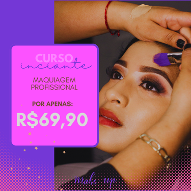 Curso de Maquiagem Profissional para Iniciantes com Certificado — imagem 2