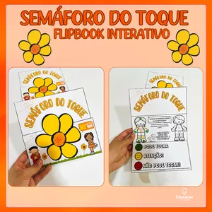 Imagem de capa para o Ebook FLIPBOOK SEMÁFORO DO TOQUE