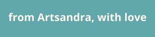 from Artsandra, with love logo