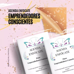 Imagen de portada para Ebook Agenda  ENFÓCATE, para Emprendedores Conscientes. 
