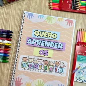 Imagem de capa para o Ebook Quero aprender os numerais 