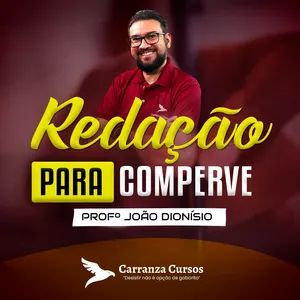 Imagem de capa para o Curso online Redação para Comperve