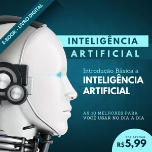 Imagem de capa para o Ebook Introdução Básica a Inteligência Artificial