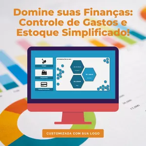 Imagem de capa para o Curso online Controle de Gastos com Caixa e Estoque