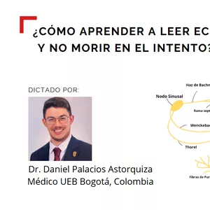 Imagen de portada para Curso online ¿Cómo aprender a leer ECG y no morir en el intento?  (en 7 días)