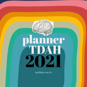 Imagem de capa para o Ebook Planner TDAH 2021