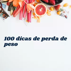 Imagem de capa para o Ebook 100 dicas para perda de peso 