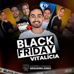 Imagem de capa para o Curso online Computador Descomplicado - Oferta de Black Friday