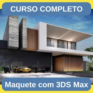 Imagem do curso Maquete com 3Ds Max