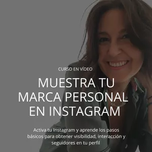 Imagem principal do produto Activa la marca personal en tu Instagram