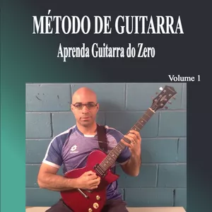 Imagem de capa para o Ebook APRENDA GUITARRA DO ZERO