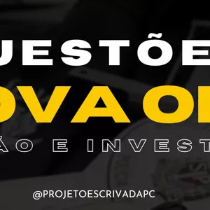 Imagem de capa para o Ebook Questões Prova Oral Escrivão e Investigador PCSP 2022