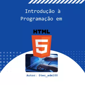 Imagem de capa para o Ebook Introdução à Programação em HTML