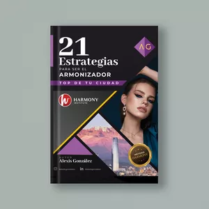 Imagen de portada para Ebook 21 Estrategias para ser el Armonizador top de tu ciudad