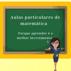 Imagem principal do produto Aulas particulares de Matemática