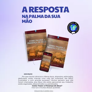 Imagem de capa para o Ebook COMO TRAZER A PRESENÇA DE DEUS?