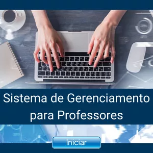 Imagem de capa para o Curso online Sistema de Gerenciamento para Professores