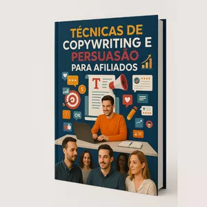 Imagem de capa para o Ebook Técnicas de Copywriting e Persuasão para Afiliados