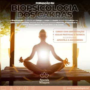 Imagem de capa para o Curso online BIOPSICOLOGIA DOS CHAKRAS