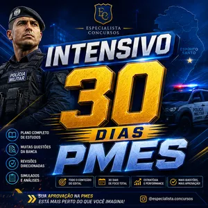 Imagem do curso Intensivo PMES - 30 dias