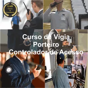 Imagem do curso Curso de Vigia, Porteiro e Controlador de Acesso