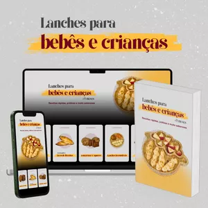 Imagem de capa para o Curso online Lanches para Bebês e Crianças