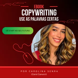 Imagem de capa para o Ebook Copywriting, use as palavras certas e faça renda extra.