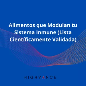 Imagen de portada para Ebook Alimentos que Modulan tu Sistema Inmune (Lista Científicamente Validada)