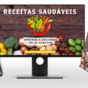 Receitas Saudáveis - Aprenda a Cozinhar em 15 min>