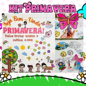 Imagem de capa para o Ebook KIT PRIMAVERA 2
