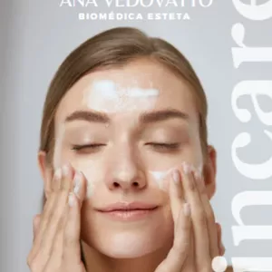 Imagem de capa para o Ebook Cuidados básicos de skincare facial e corporal