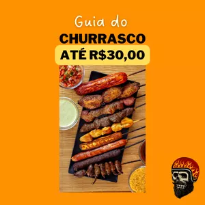 Imagem de capa para o Ebook Guia de churrasco econômico
