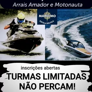 Imagem de capa para o Curso online Curso Digital para Habilitação de Arrais Amador (barco) e Motonauta (Jetski - moto aquática)