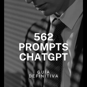 Imagen de portada para Ebook 562 Prompts para uso empresarial