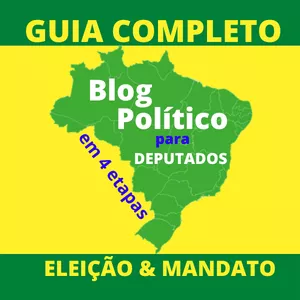 Imagem principal do produto Guia do Blog Político para Candidato(a) e Deputado(a) Estadual - Federal para Mandato ou Eleição 2022