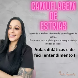 Imagem de capa para o Curso online Camuflagem de estrias 