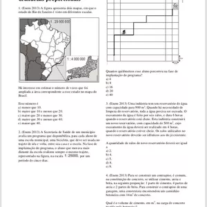 Imagem de capa para o Ebook Apostila de Matemática do Enem - separada por assunto