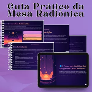 Imagem de capa para o Curso online 💜 Guia Prático da Mesa Radiônica 💜