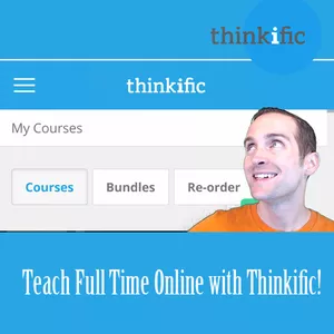 Cover image for Online course Teach Full Time Online with Thinkfic!