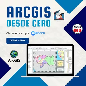 Imagen de portada para Evento online Aprende ArcGIS y diseña tus propios mapas