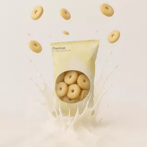 Cover image for Online course Mockup de Pacote de Biscoito