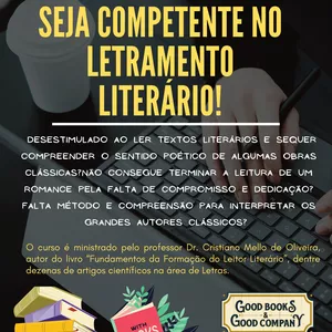 Imagem de capa para o Curso online SEJA COMPETENTE NO LETRAMENTO LITERÁRIO! 
