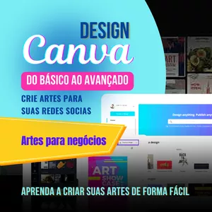 Imagem do curso INSTACANVA | Instagram - Design Canva - ChatGPT