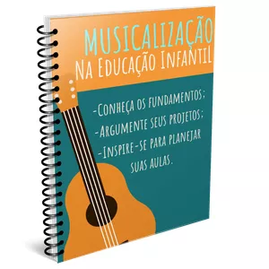 Imagem de capa para o Ebook  Musicalização na Educação Infantil.