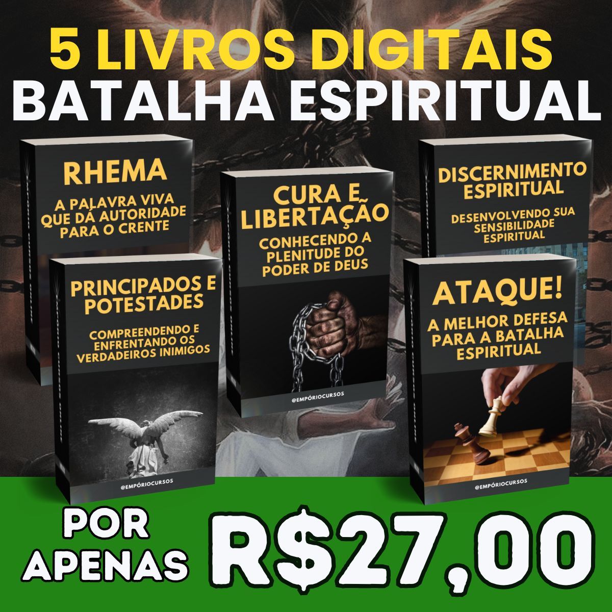 Imagem do curso Combo Batalha Espiritual - Rhema
