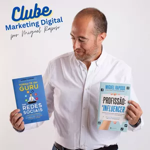 Imagem de capa para o Curso online Clube Marketing Digital - Miguel Raposo
