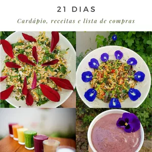 Imagem de capa para o Ebook Alimentação Consciente em 21 Dias: Receitas e Planejamento