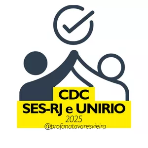 Imagem de capa para o Curso online CDC UNIRIO e SES-RJ